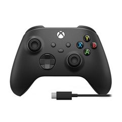 Controle_Xbox Preto sem fio - Series, XOne e PC
