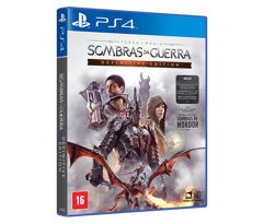 Jogo_Sombras Da Guerra Edição Definitiva - PS4