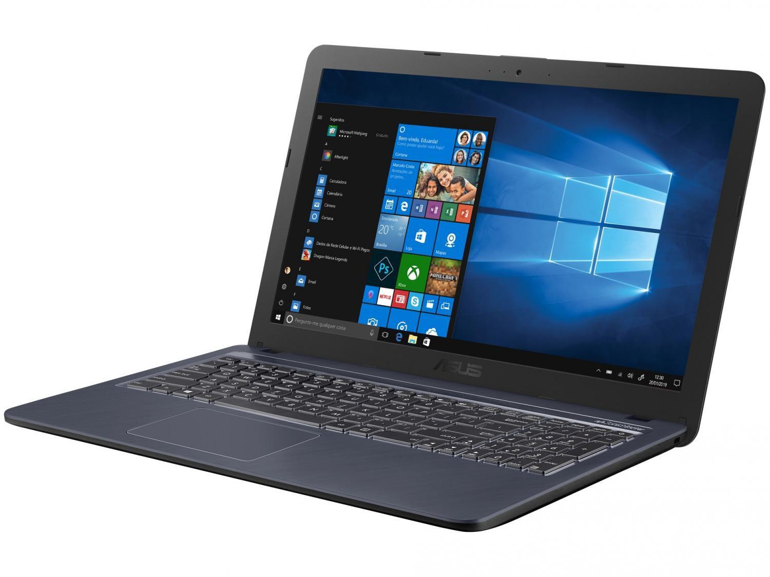 Notebook Asus VivoBook X543MA-GQ1300T - Intel Celeron Dual-Core 4GB 500GB 15,6” Windows 10