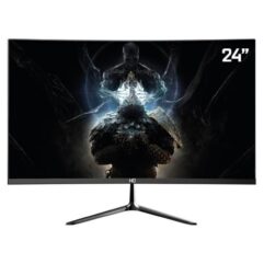 Monitor Gamer Curvo 24" 1ms 75hz 24HQ CURVO BLACK