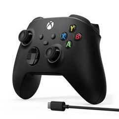 Controle_Sem Fio Xbox + Cabo Usb-C - XONE/XSeries/PC