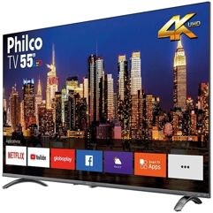 Smart_TV LED 55” Philco Ultra HD 4k HDR