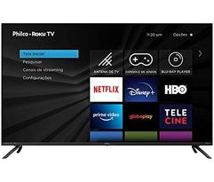 Smart_TV Philco Roku 50" 4K Ultra HD HDR10 D-Led Borda Infinita