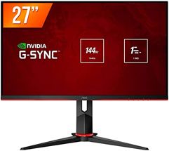 Monitor_AOC Hero 27" Gamer 144Hz IPS 1ms G-Sync