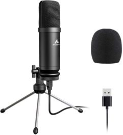 MICROFONE_CONDENSADOR_MAONO_AU-A04TR_USB_PRETO