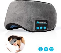 Máscara_Para Dormir Com Fones de Ouvido Bluetooth
