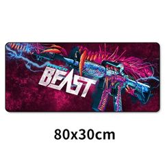 Mousepads_80x30cm CSGO - Vários modelos