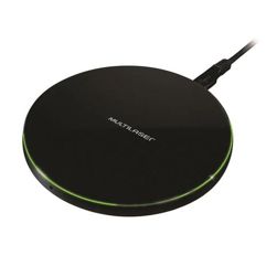 Carregador_Sem Fio Wireless Preto 10W Multilaser - CB130