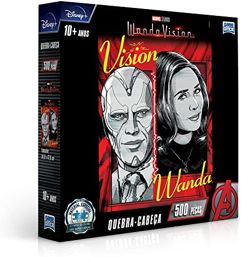 Quebra-Cabeça_Marvel Wanda Vision - 500 Peças - Toyster