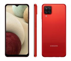 Smartphone_Samsung Galaxy A12 64GB - Vermelho