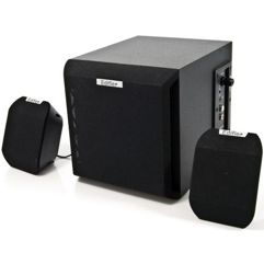 Caixa_de Som Edifier 2.1 15W RMS X100B - Black