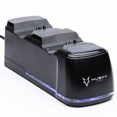 Carregador_e Suporte para controles PS4 Husky Gaming Storm 2 Portas