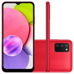 Smartphone_Samsung Galaxy A03s 64GB - Vermelho
