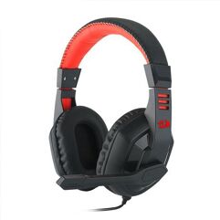 Headset_Gamer Redragon Ares Preto/Vermelho - H120