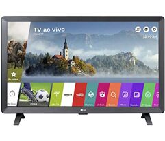 Smart_TV LED 24" Monitor LG Wi-Fi WebOS 3.5 DTV Machine Ready - 24TL520S