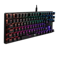 Teclado_Mecânico Gamer T-Dagger Bora RGB Switch Outemu Blue