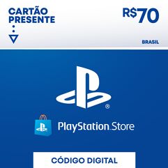 Gift_Card PlayStation Store com desconto no cupom