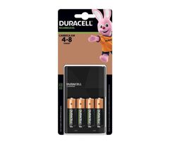Carregador_de Pilhas Recarregáveis AA e AAA com 4 Pilhas AA - DURACELL