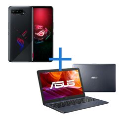 Combo_Smartphone ASUS ROG Phone 5s 128GB + Notebook ASUS VivoBook i5 8GB W10