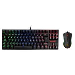 Kit_Gamer Redragon - Teclado Mecânico Kumara + Mouse Cobra M711 10000DPI