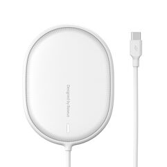 Carregador_Sem Fio Baseus Jelly 15w - Iphone/Airpods/Huawei/Xiaomi