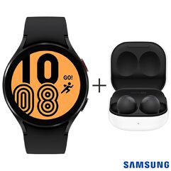 Combo_Smartwatch Galaxy Watch4 LTE 44mm + Fone de Ouvido sem Fio Samsung Galaxy Buds2