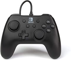 Controle_PowerA com fio para Nintendo Switch - Black Matte