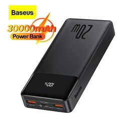 Carregador_Portátil Power Bank Baseus 30000mAh