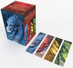 Livro_Box Ciclo A Herança (Eragon) 4 marcadores