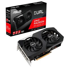 Placa_de Vídeo Asus Dual RX 6600 XT O8G, 16 Gbps, 8GB GDDR6 - 90YV0GN1-M0NA00