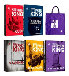 Box_de Livros Biblioteca Stephen King + Ecobag