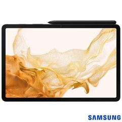 Tablet_Samsung Galaxy Tab S8 5G com 256GB 8GB RAM