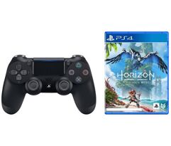Controle_Sem Fio Dualshock 4 + Horizon Forbidden West - PS4