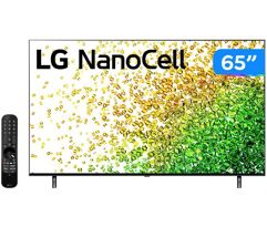 Smart_TV 65" LG 4K NanoCell 120 Hz FreeSync2 ThinQ Google Alexa Smart Magic - 65NANO85