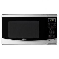 Micro-ondas_Philco com 28 Litros de Capacidade Inox - PMO28INOX