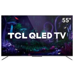 Smart_TV TCL 55" QLED 4K HDR10+ Google TV - 55C825