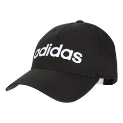 Boné_Adidas Aba Curva Daily Masculino - Preto+Gelo