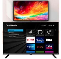 Smart_TV Roku 32" LED HD Philco Wi-Fi 2 HDMI 1 USB Dolby Audio - PTV32G70RCH