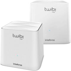 Kit_Roteador Wi-Fi Mesh Intelbras 2 Unidades Twibi Giga+
