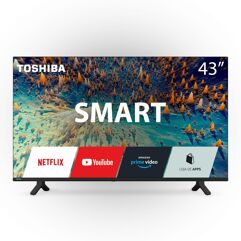 Smart_TV Toshiba 43" DLED Full HD Smart Vidaa Netflix Youtube - 43v35kb