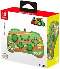 Controle_sem Fio HORI Nintendo Switch HORIPAD Mini (Yoshi)