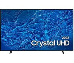 Smart_TV Samsung 43" Crystal 2022 Ultra HD 4K HDR Alexa Google - BU8000