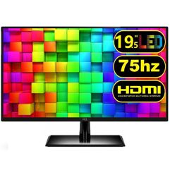 Monitor_19.5" HQ LED Widescreen 75Hz HDMI VESA Ajuste de inclinação