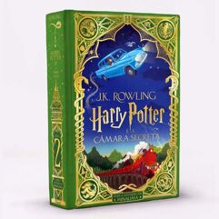 Livro_Harry Potter e a Câmara Secreta (capa dura, edição ilustrada por MinaLima)