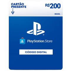 Cartão_Presente Digital PlayStation - R$200