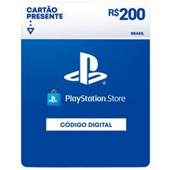 Cartão_Presente Digital PlayStation - R$200