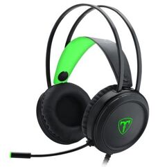 Headset_Gamer T-Dagger Ural, Preto e Verde - T-RGH202
