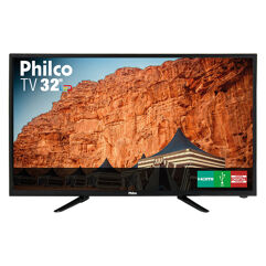 TV_LED 39" Philco HD com Conversor Digital 3 HDMI 1 USB Som Surround 60Hz