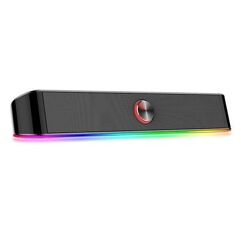 Soundbar_Gamer Redragon Adiemus 6W RMS RGB USB 150Hz/20KHz Botão Touch - GS560
