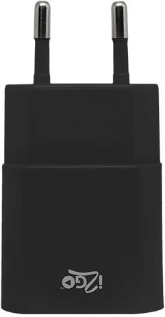 Carregador_para Smartphones 1 USB i2GO Entrada 120-240V DC Saída 5V 1amp